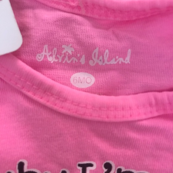 6 month pink infant shirt - Picture 2 of 3